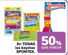 Oferta de Spontex - En Todas Las Bayetas en Carrefour