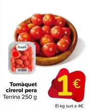 Oferta de Tomate Cherry Pera por 1€ en Carrefour