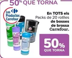 Oferta de Carrefour - En Todos Los Pack 20 Rollos De Bolsas De Basura en Carrefour