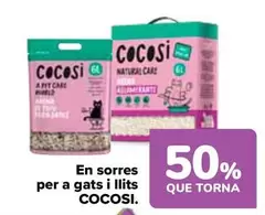 Oferta de Cocosi - En Arenas Para Gatos Y Lechos en Carrefour