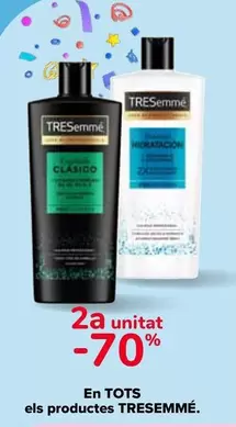 Oferta de TRESemmé - En Todos Los Productos en Carrefour