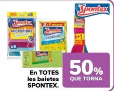 Oferta de Spontex - En Todas Las Bayetas en Carrefour