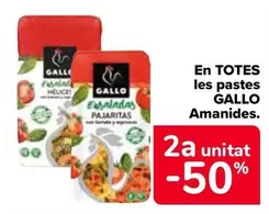 Oferta de Gallo - En Todas Las Pastas Ensaladas en Carrefour