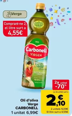 Oferta de Carbonell - Aceite De Oliva Virgen en Carrefour