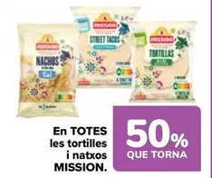 Oferta de Mission - En Todas Las Tortillas Y Nachos en Carrefour