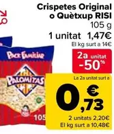Oferta de Risi - Palomitas Original O Kétchup  en Carrefour