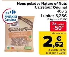 Oferta de Carrefour - Nueces Peladas Nature Of Nuts Original en Carrefour