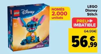 Oferta de Lego - Disney Stitch por 56,99€ en Carrefour
