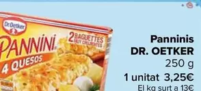 Oferta de Dr Oetker - Panninis  por 3,25€ en Carrefour