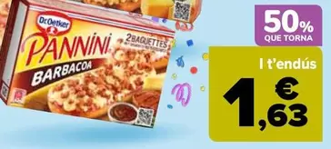Oferta de Dr Oetker - Panninis  por 3,25€ en Carrefour