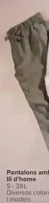 Oferta de TEX - Pantalón Con Lino Hombre por 23€ en Carrefour