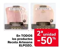 Oferta de El Pozo - En Todos Los Productos Receta Artesana en Carrefour