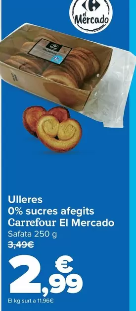 Oferta de Carrefour El Mercado - Palmera 0% Azucares Anadidos por 2,99€ en Carrefour