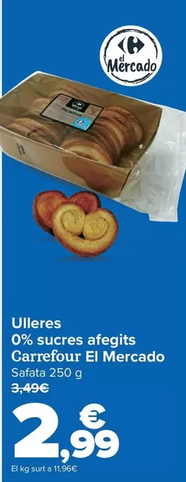 Oferta de Carrefour - Palmera 0% Azúcares Añadidos El Mercado por 2,99€ en Carrefour