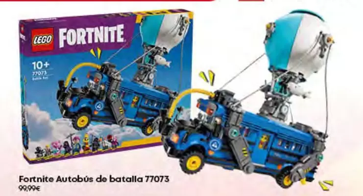 Oferta de LEGO - Fortnite Autobús De Batalla 77073 por 99,99€ en Game