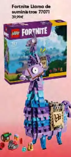 Oferta de LEGO - Fortnite Llama De Suministros 77071 por 39,99€ en Game