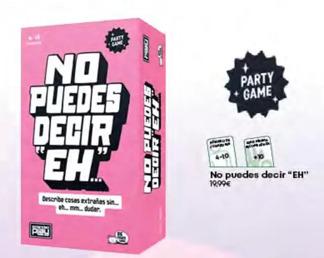 Oferta de Party Game - No Puedes Decir "EH" por 19,99€ en Game