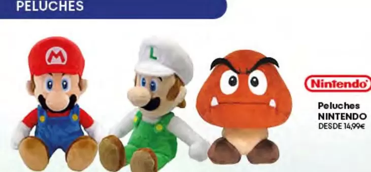 Oferta de Nintendo - Peluches por 14,99€ en Game