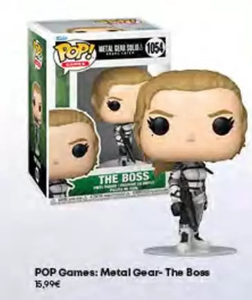 Oferta de Pop Games: Metal Gear- The Boss por 15,99€ en Game