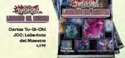 Oferta de Cartas Yu-Gi-Oh! JCC: Laberinto Del Maestro  por 4,59€ en Game