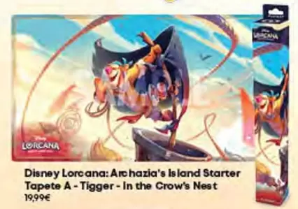 Oferta de Disney -  Lorcana: Archazia's Island Starter Tapete A - Tigger - In The Crow's Nest por 19,99€ en Game