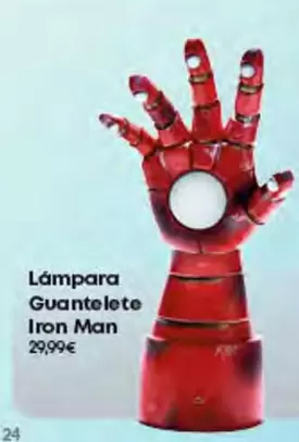 Oferta de Iron Man - Lámpara Guantelete  por 29,99€ en Game