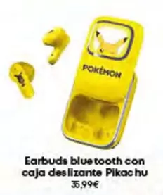 Oferta de Blue - Earbuds Bluetooth Con Caja Deslizante por 35,99€ en Game