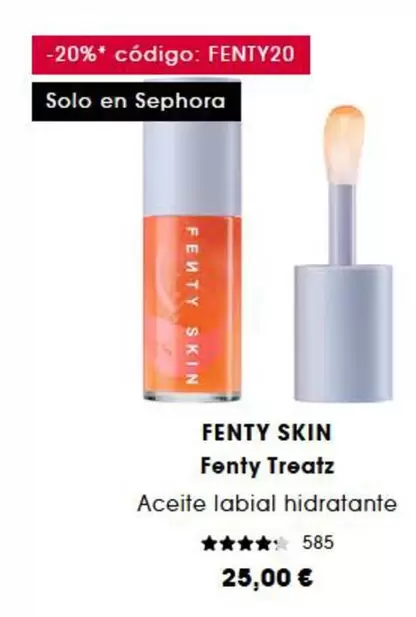 Oferta de Fenty Skin Fenty Treatz por 25€ en Sephora