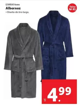 Oferta de Livarno Home - Albornoz por 4,99€ en FACTORI discount
