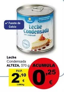 Oferta de Alteza - Leche Condensada por 2,1€ en Masymas