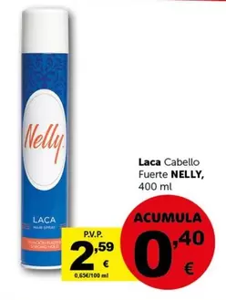 Oferta de Nelly - Laca Cabello Fuerte por 2,59€ en Masymas