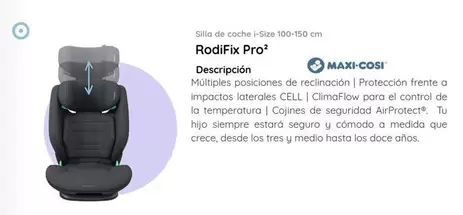 Oferta de Maxi-Cosi - Rodifix Pro en Dulce Bebé