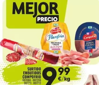 Oferta de Campofrío - Surtido Embutidos por 9,99€ en Family Cash