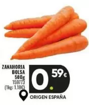Oferta de Zanahoria Bolsa por 0,59€ en Family Cash
