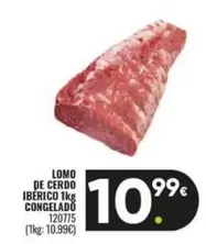 Oferta de Lomo De Cerdo Ibérico Congelado por 10,99€ en Family Cash