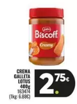 Oferta de Lotus - Crema Galleta por 2,75€ en Family Cash