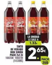 Oferta de Don Simón - Tinto De Verano por 2,65€ en Family Cash