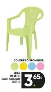 Oferta de Silla Infantil Rasti por 3,65€ en Family Cash