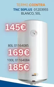 Oferta de Cointra - Termo  TNC 50PLUS 50L por 145€ en Master Cadena