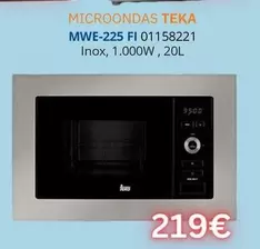 Oferta de Teka - MWE-225 FI por 219€ en Master Cadena