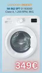 Oferta de Indesit - Lavadora IM 862 SPT por 349€ en Master Cadena