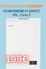 Oferta de Corberó - Congelador CCHH10024E  por 199€ en Master Cadena