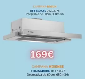 Oferta de Campana -  Dft-63ac50 01203975 por 169€ en Master Cadena