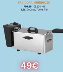 Oferta de Orbegozo - Freidora FDR35  por 49€ en Master Cadena
