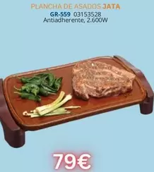 Oferta de Jata - Plancha De Asados GR-559 por 79€ en Master Cadena
