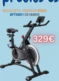 Oferta de Ksix - Bicicleta Indoor BFTKB01  por 329€ en Master Cadena