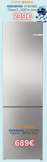 Oferta de Bosch - Combi Kgn8v8iv8 por 739€ en Master Cadena