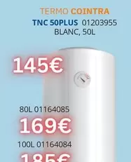 Oferta de Cointra - Termo  Tnc 50plus 01203955 Blanc por 145€ en Master Cadena