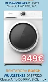 Oferta de Bosch - Mf100w90bawes por 349€ en Master Cadena
