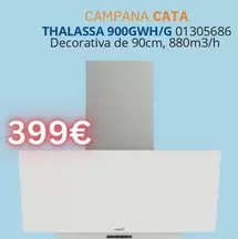 Oferta de Cata - Campana THALASSA 900GWH/G  por 399€ en Master Cadena
